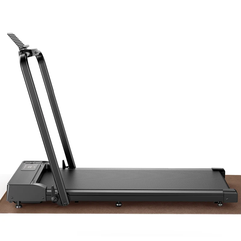 JT51 2-in-1 Folding Treadmill with Handrails