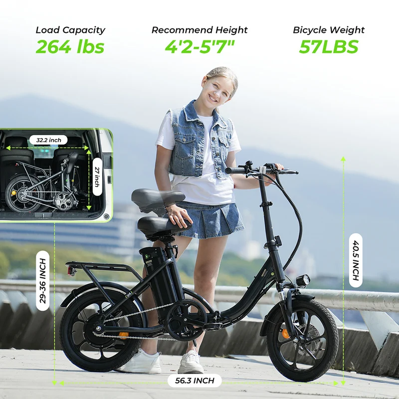 U4 Foldable Electric Bike