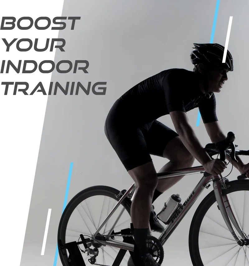 Support d'Entraînement pour Vélo à Résistance Fluide - Noir