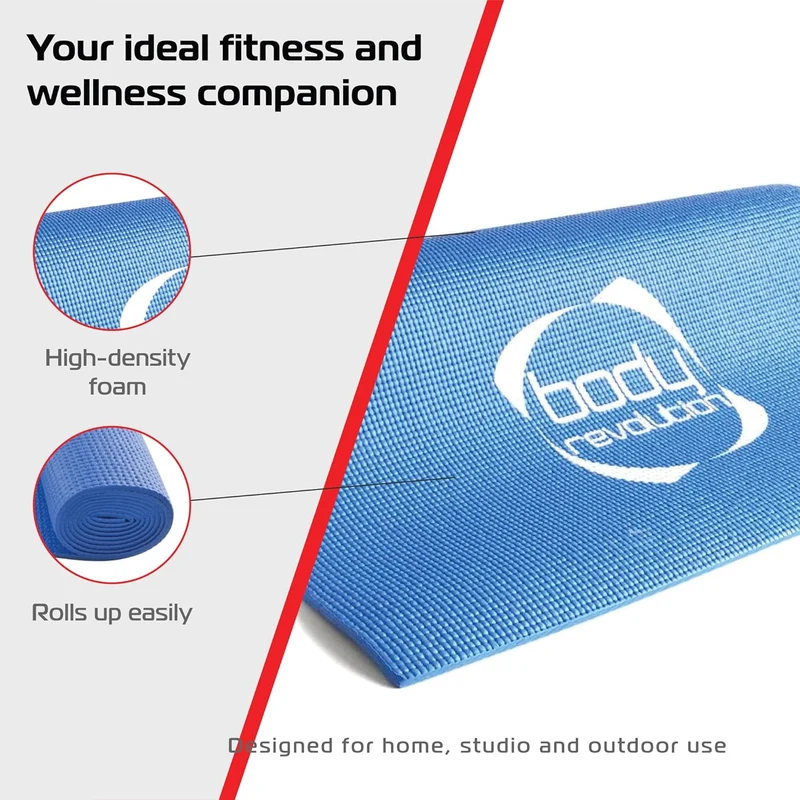 Tapis de Yoga - Bleu
