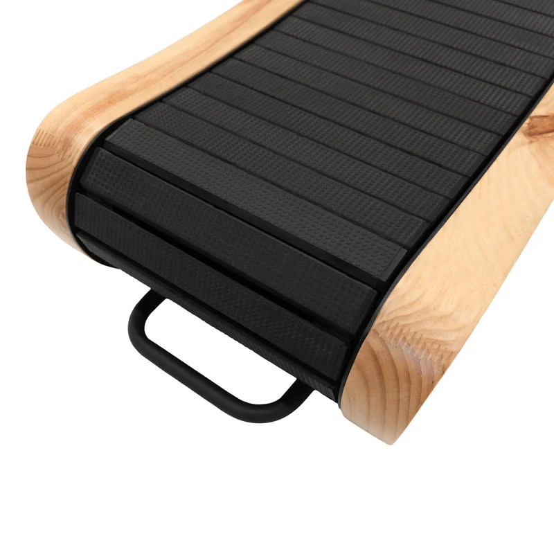 Tapis de Marche Courbé – Chêne Clair