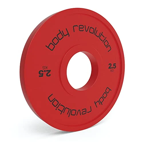Lot Complet Disques de Musculation Fractionnés - 15 kg (1 x 0,5 kg, 1 x 1 kg, 1 x 1,5 kg, 1 x 2 kg, 1 x 2,5 kg)