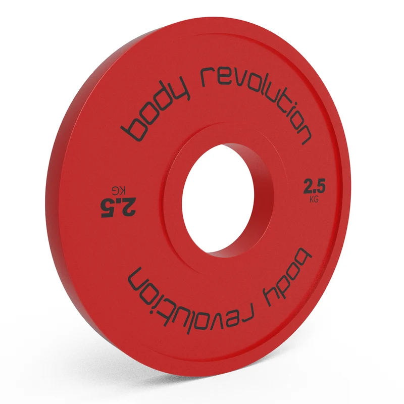 2 Disques de Musculation Fractionnés de 5 kg (2 x 2,5 kg)
