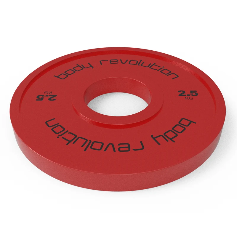 2 Disques de Musculation Fractionnés de 5 kg (2 x 2,5 kg)