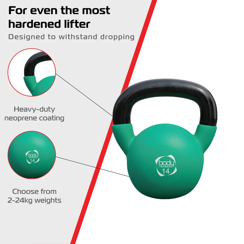 Kettlebell en Néoprène 14 kg