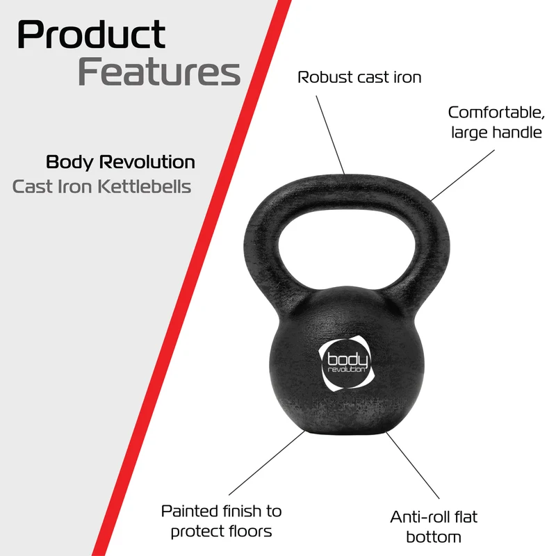 Kettlebell en Fonte 18 kg