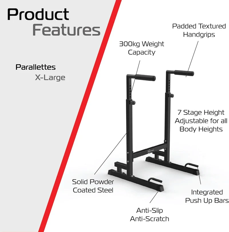 Parallettes Dip Bars XL