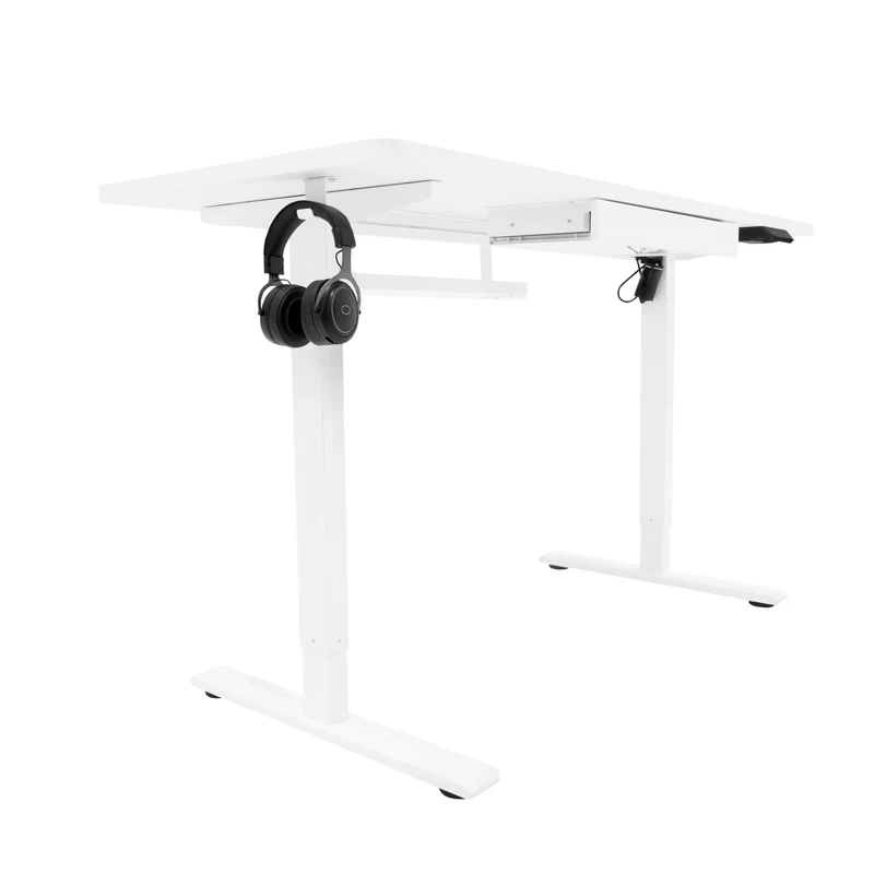 Bureau Assis-Debout Électrique Avec Tiroir (160 x 60 cm)