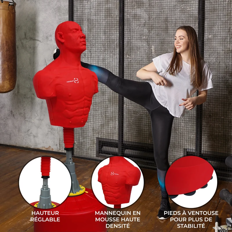 Mannequin de Frappe Autoportant - Taille Grand