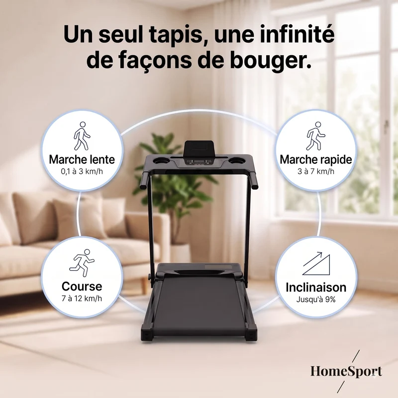 Tapis de marche et course - StepEasy