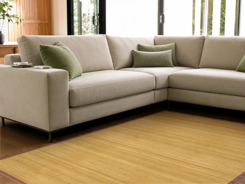 Tapis Bambou Naturel
