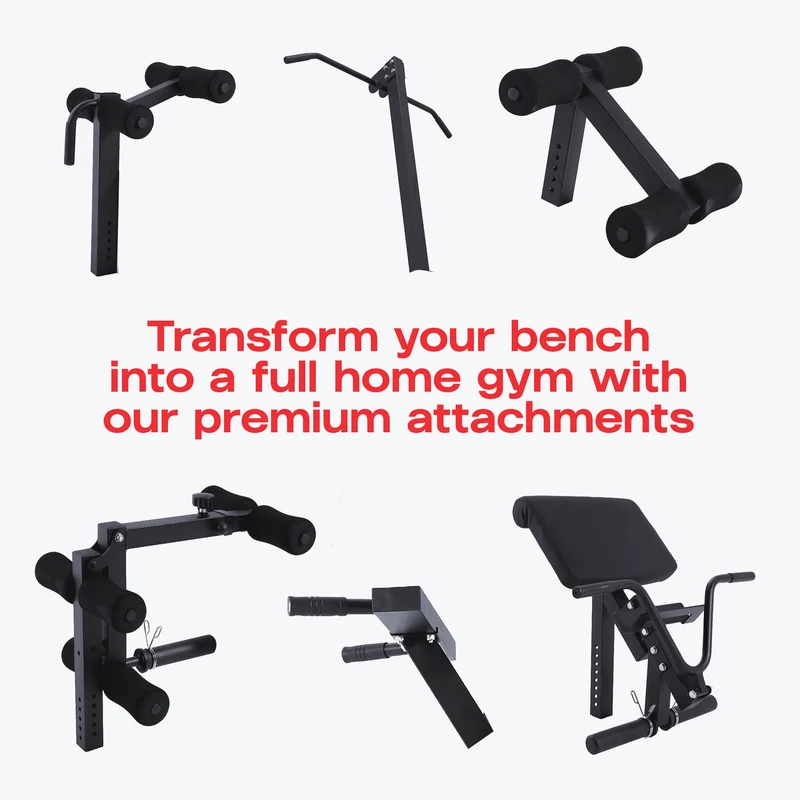 Heavy Duty 8-in-1 Adjustable Bench | Ascend HB-800