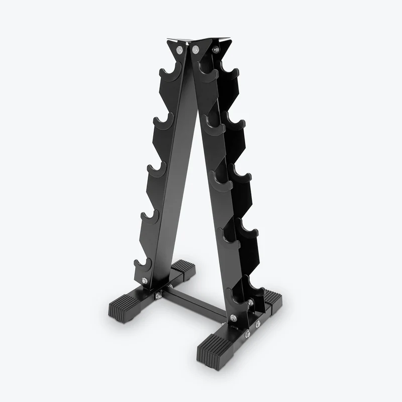 Compact Rubber Hex Dumbbell Bundle: 5 to 25 lb