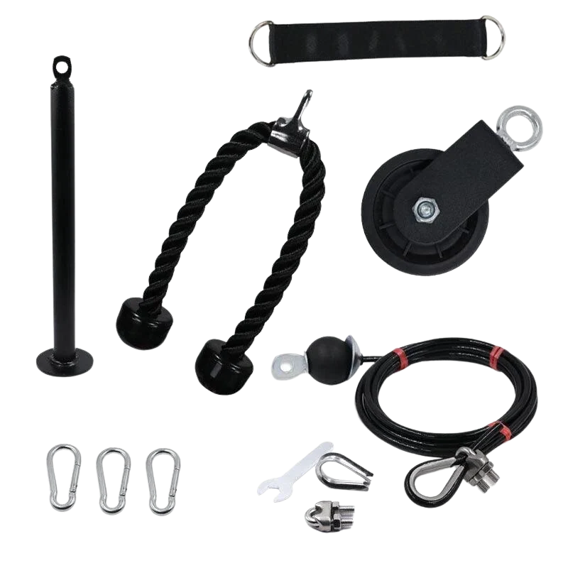 Cable Pulley System - Attachment for Cages & Racks