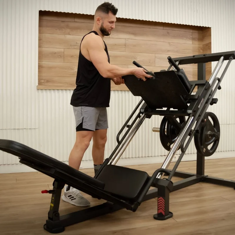 HACK SQUAT - LEG PRESS 45º