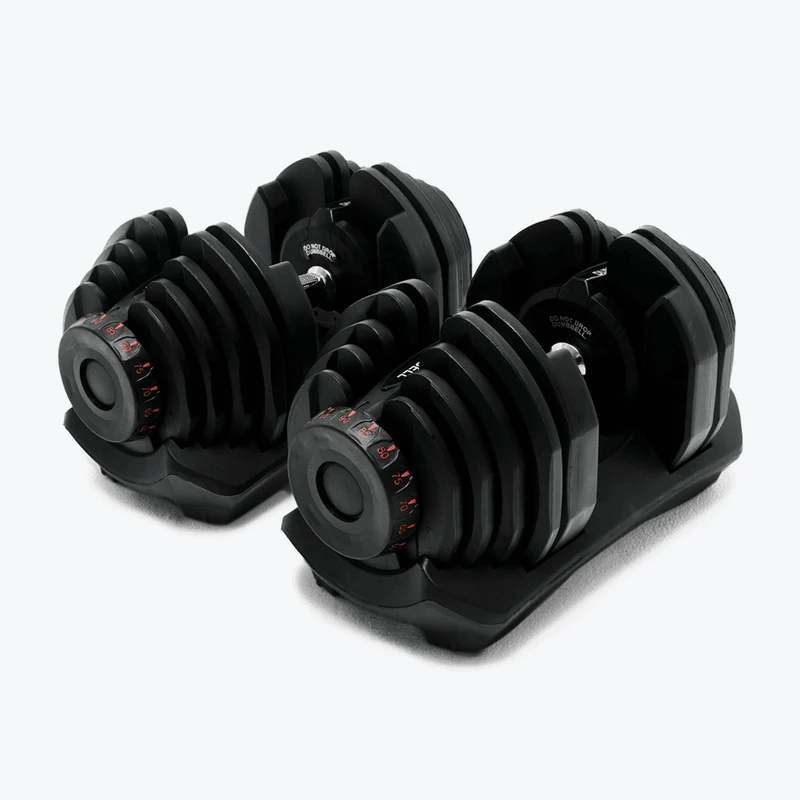 Bundle: Set of Dumbbells (10 - 90 lb) & Bench