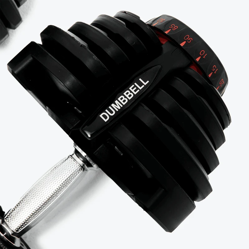 Bundle: Set of Dumbbells (10 - 90 lb) & Bench