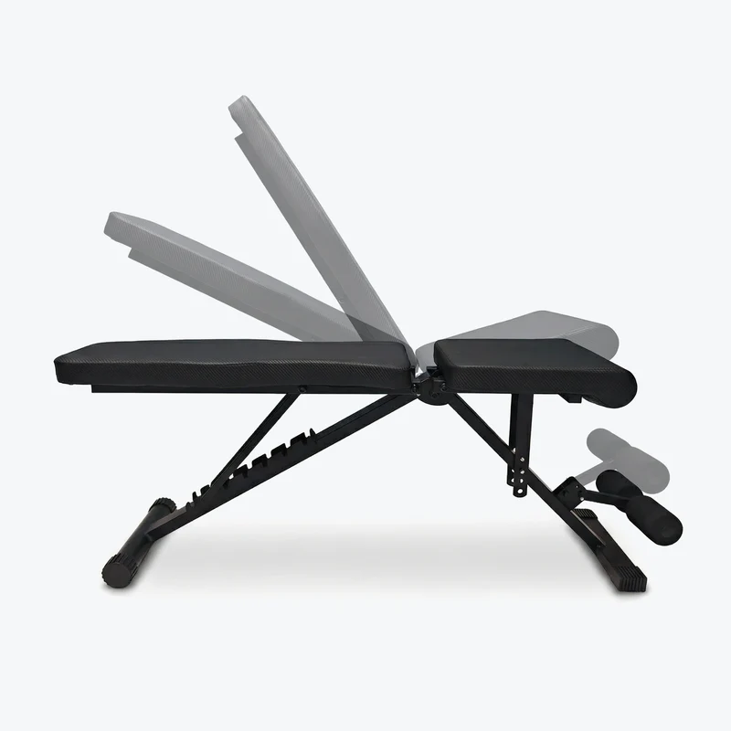 Bundle: Set of Dumbbells (10 - 90 lb) & Bench