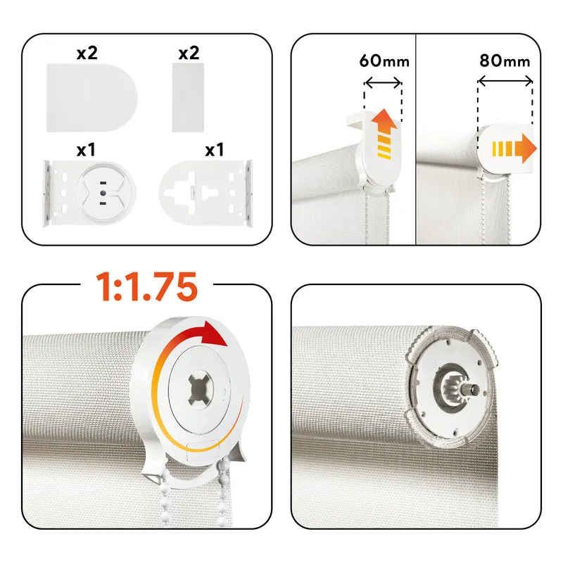 Store enrouleur Screen PRO Solar Blanc