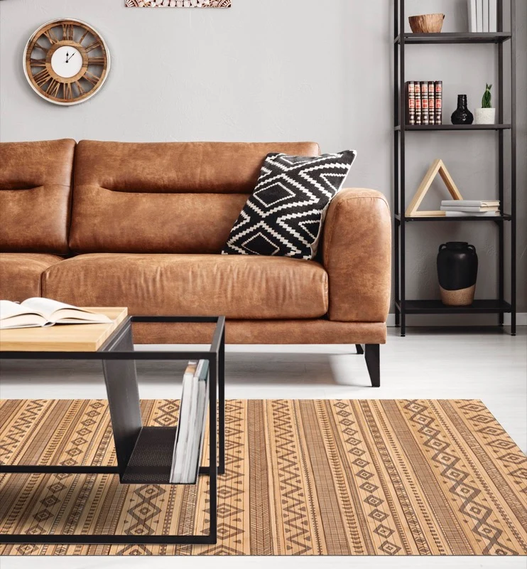 Tapis Bambou Naturel