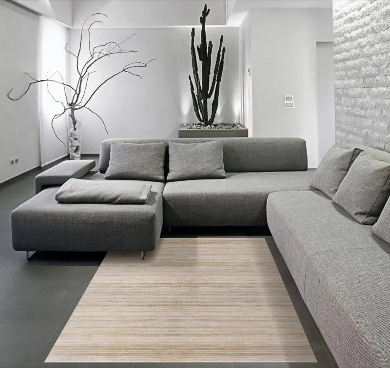 Tapis Bambou Naturel