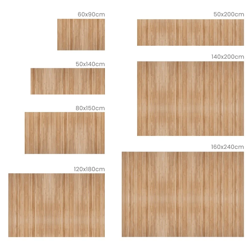 Tapis Bambou Naturel