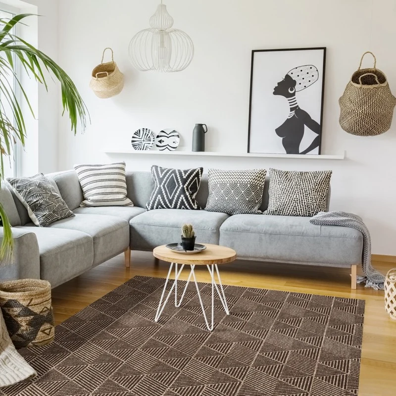 Tapis Vinyle Tissé Living