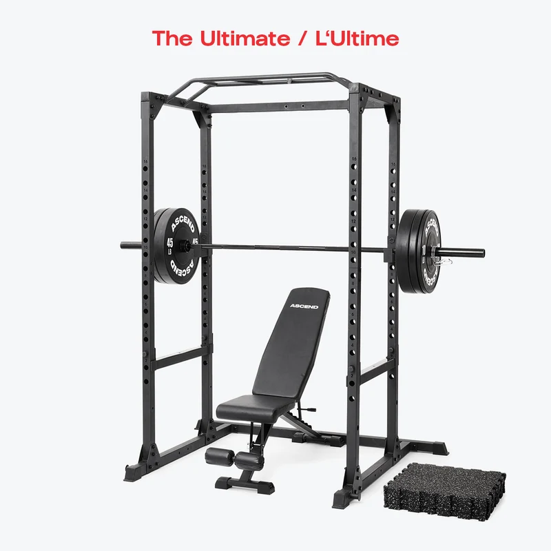 Olympic Training Bundles With Bumper Plates (Ascend Cage 3.0)