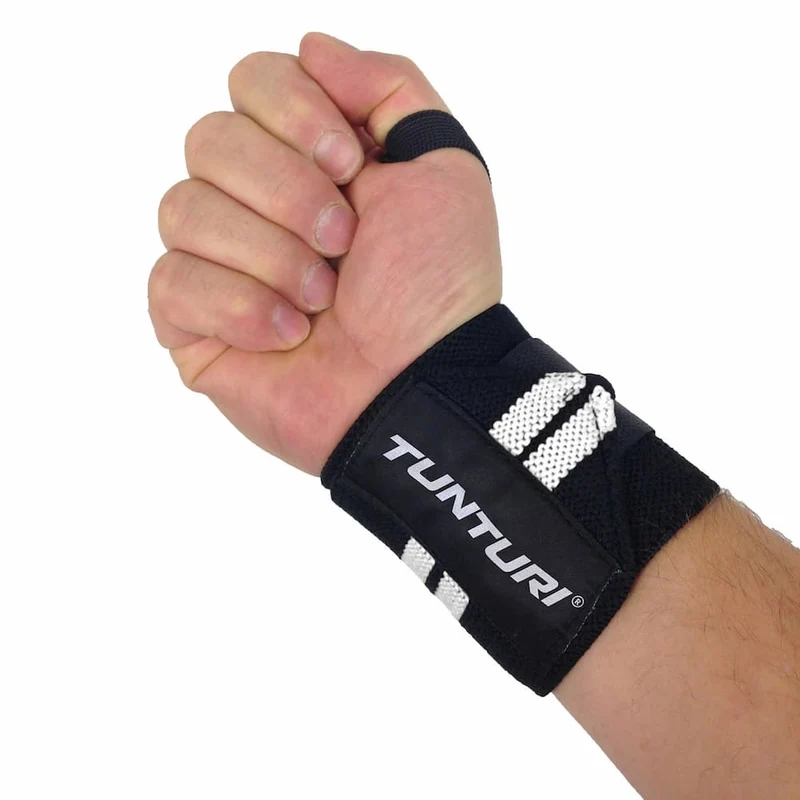 Wrist Wraps Noir et Blanc (la paire)