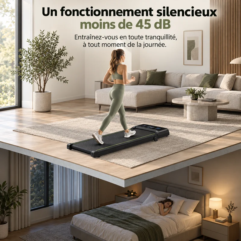 FITFOLDA TI390 - Tapis de course inclinable à 9%