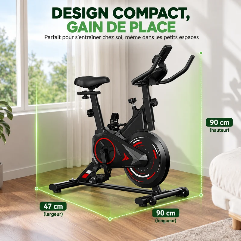 FITFOLDA VC590 - Vélo d'appartement compact