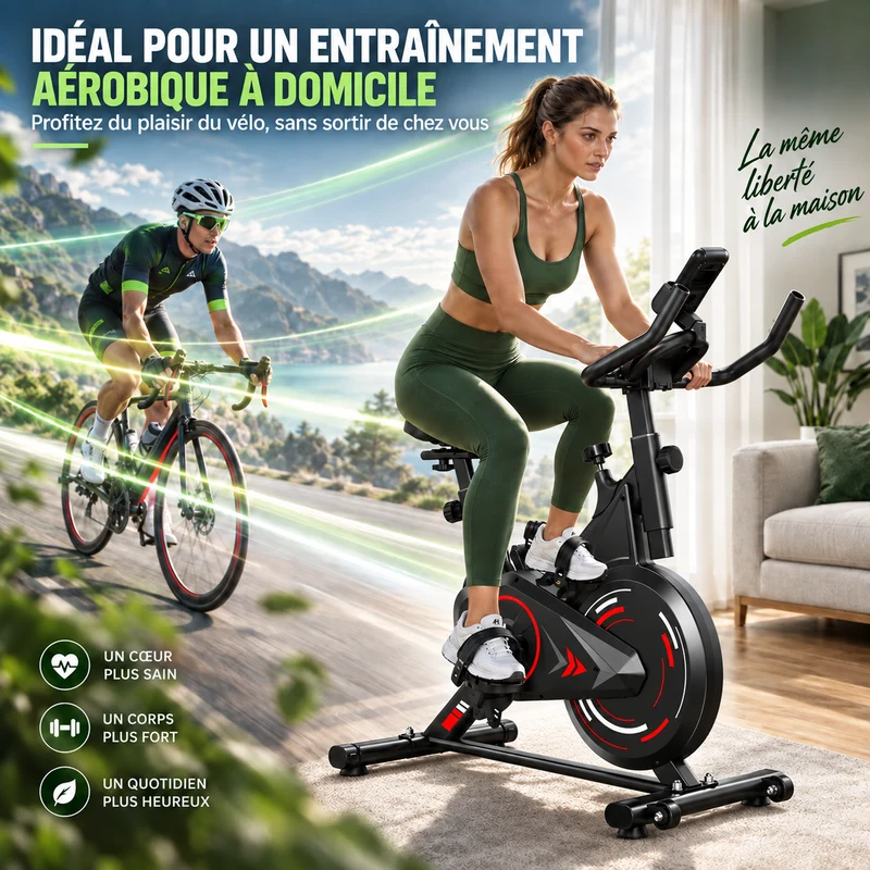 FITFOLDA VC590 - Vélo d'appartement compact