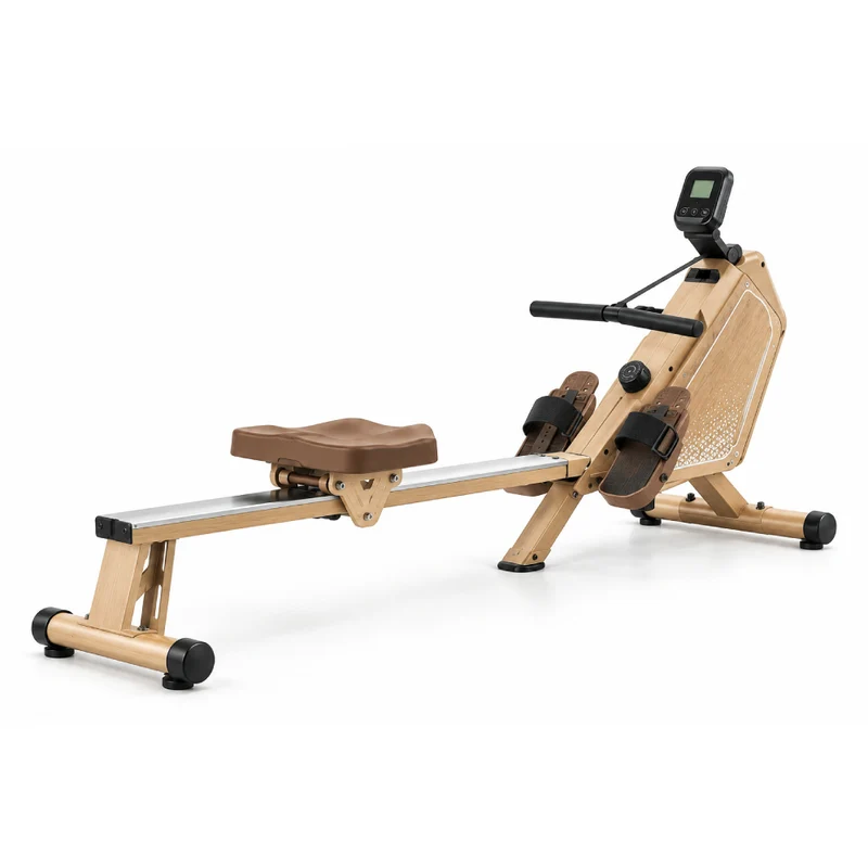 FITFOLDA RM690B - Rameur à résistance magnétique - Coloris bois clair