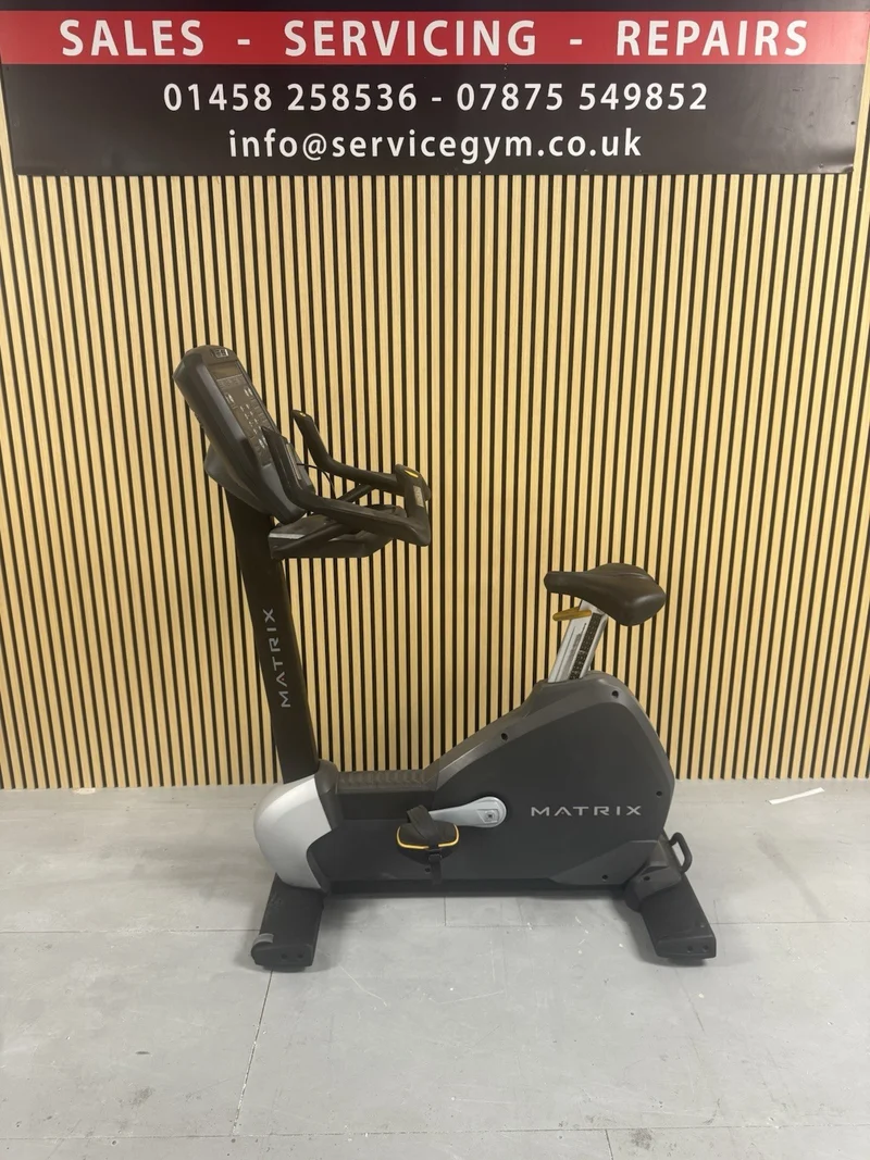 Matrix U5x Upright Bike With LED Console