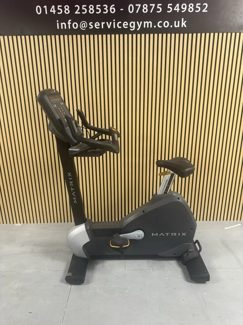 Matrix U5x Upright Bike With LED Console