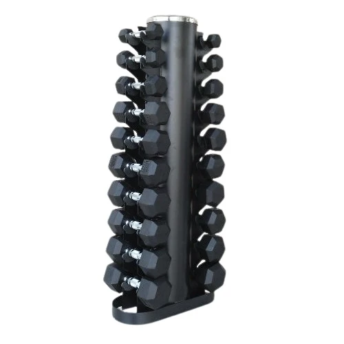 Pack Haltères Hexagonaux 1 à 10 kg et Rack