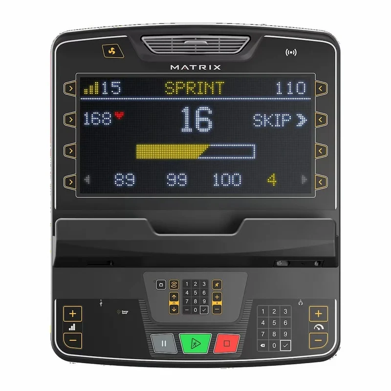Vélo droit Performance console Premium Led