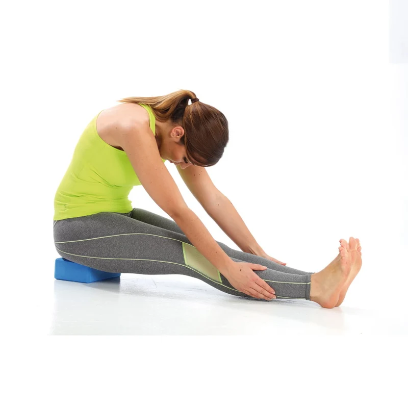 Yoga brick mousse bleu