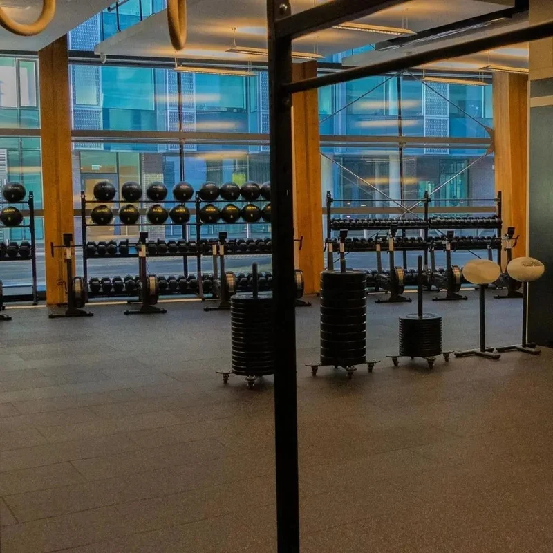 High Impact Gym Tile - 40mm (1m x 0.5m)