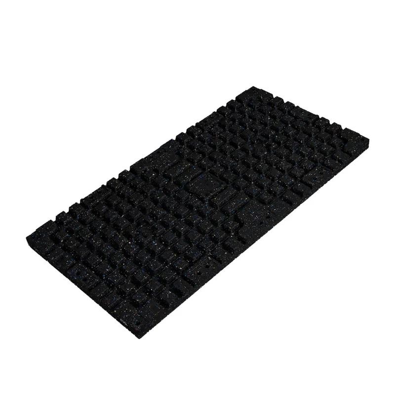 High Impact Gym Tile - 40mm (1m x 0.5m)