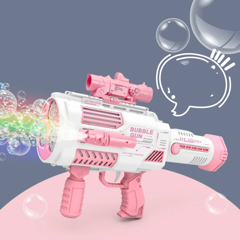 Pistolet à Bulles Automatique Fusée