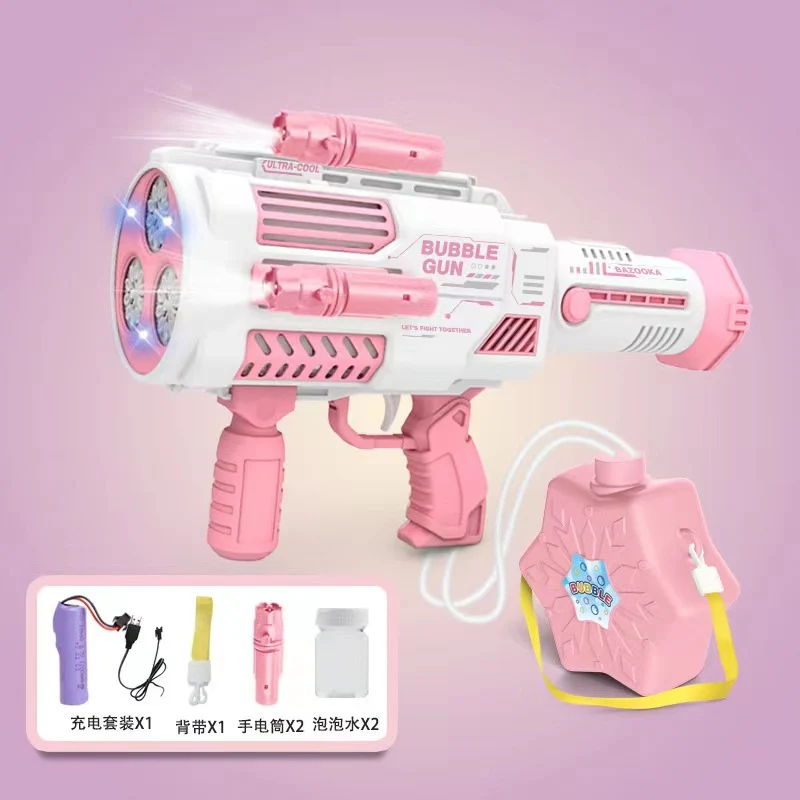 Pistolet à Bulles Automatique Fusée