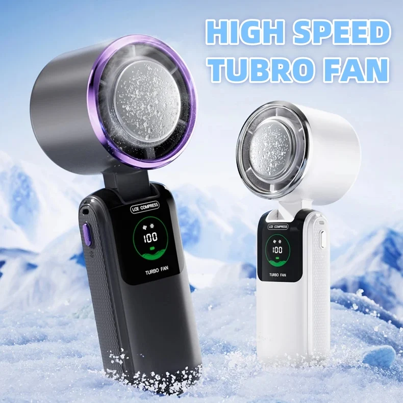Ventilateur Portable USB avec Pack de Glace