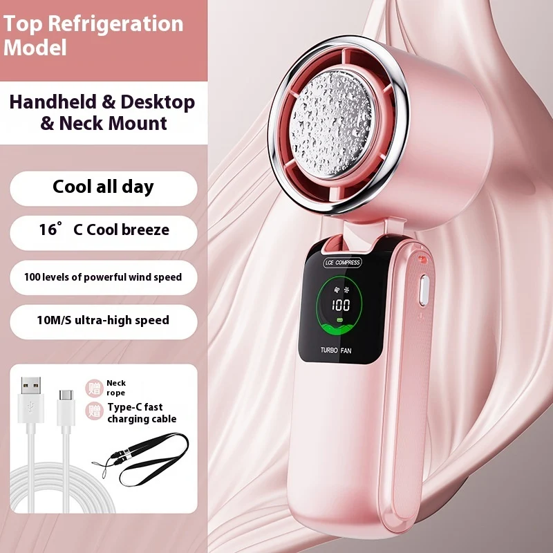 Ventilateur Portable USB avec Pack de Glace