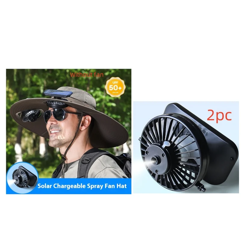 Ventilateur Portable Camouflage Vert Militaire