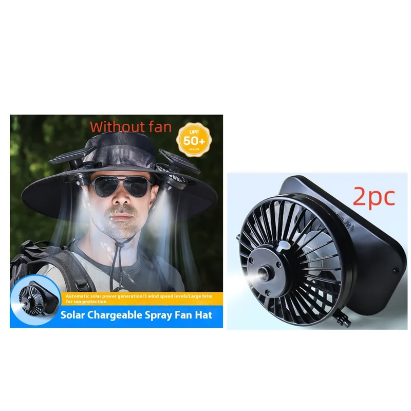 Ventilateur Portable Camouflage Vert Militaire
