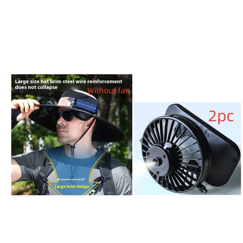 Ventilateur Portable Camouflage Vert Militaire