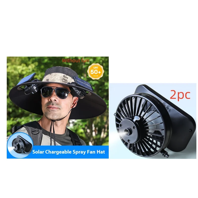 Ventilateur Portable Camouflage Vert Militaire