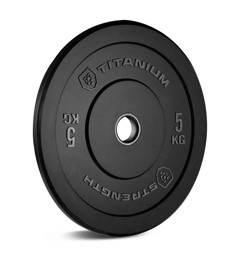 Disques Olympiques Noirs (Bumper)