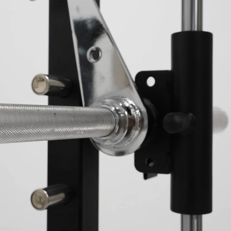 G4 All-In-One Trainer: Rack, Smith Machine et Double Poulie + 154 kg de Poids Inclus